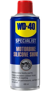 WD-40 Specialist Moto 400ml silicone polisher - motorcycle, scooter parts